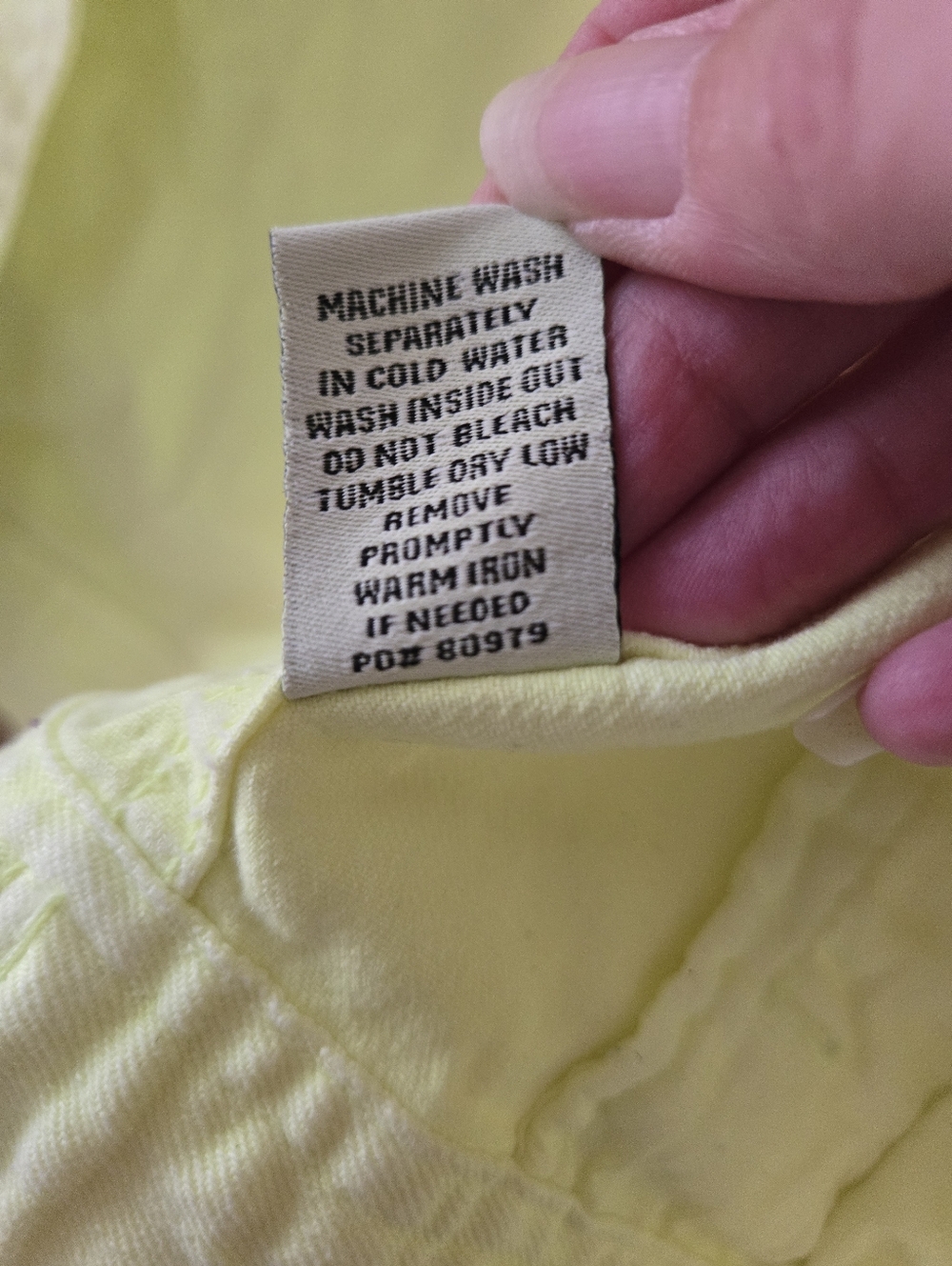 Y2k Celebrity Pink Original Denim Neon Yellow Green Cropped Denim Jacket Size L - Picture 7 of 8